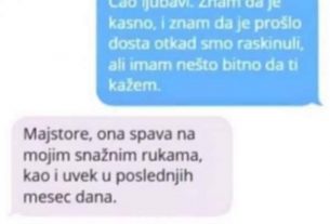 MOJOJ ŽENI SE SINOĆ JAVIO NJEN BIVŠI MOMAK: Druga njegova poruka me totalno uništila, MISLITE DA JE OVO ZAISTA MOGUĆE?