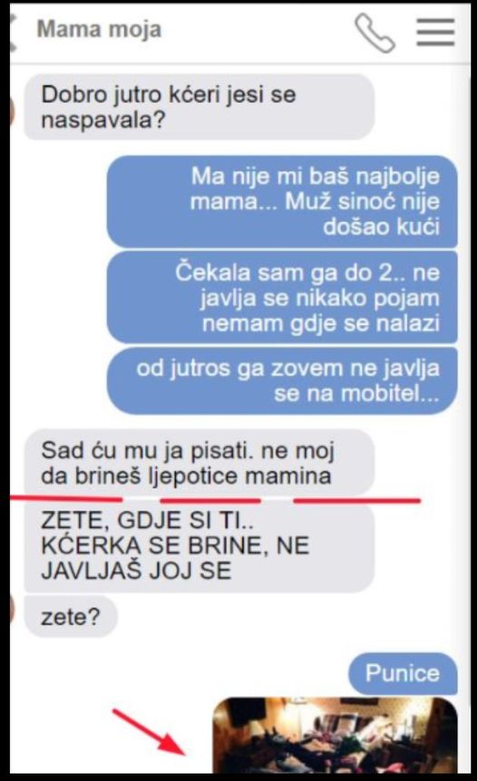 KĆERKA MI JE U SUZAMA JAVILA DA JOJ SE